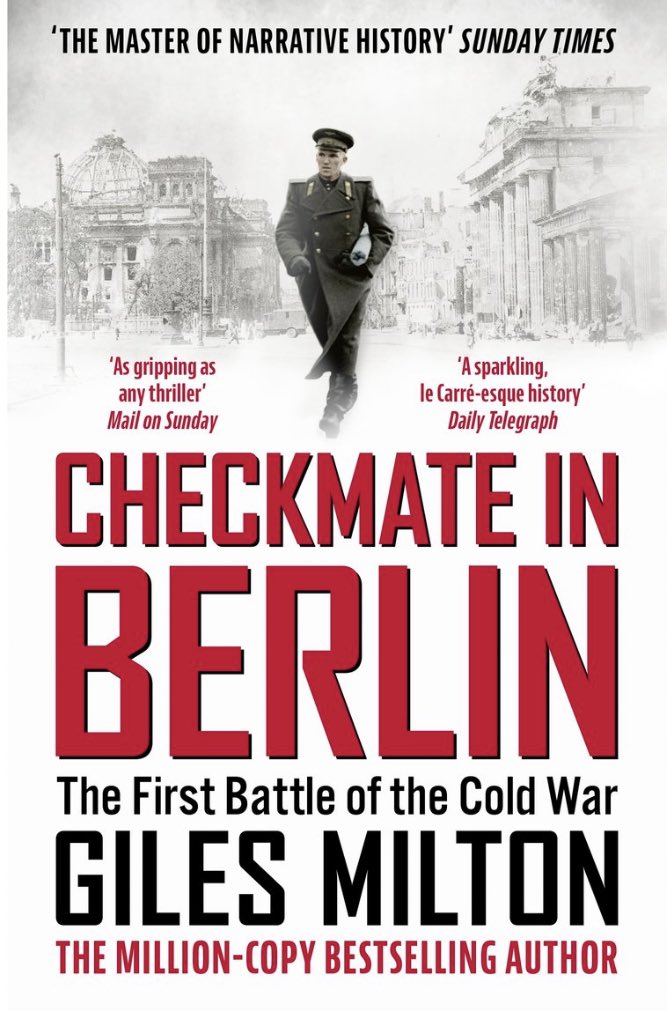GilesMilton1's tweet photo. #HistoryWritersDay22 it’s arrived! Over the weekend I’ll be posting stories about some of the more colourful characters who’ve appeared in my 12 history books. 
1: Col. Frank ‘Howlin Mad’ Howley, US commandant in Berlin: dynamic, ebullient, he saved Berlin from the Soviets https://t.co/2OLLNZNyYP