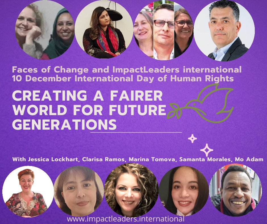 ImpactLeaders international organizes an event 'Creating a fairer world for future generations'. 
■ Location: Dorpshuis Fort Vreeswijk
Fort Vreeswijk 1, 3433 ZZ Nieuwegein
■ Time: 14 to 18 hs. 
■ Date: 10 December 2022 
■ Link to register: impactleaders.international/#h.44tt2u110gtb