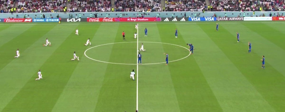 MartinDaubney's tweet photo. Two pointless virtue signals, two terrible performances

Anybody else starting to think identity politics has completely poisoned football? It's time to kick it out! #ENGUSA #GERJPN https://t.co/NuLQlaTHh3