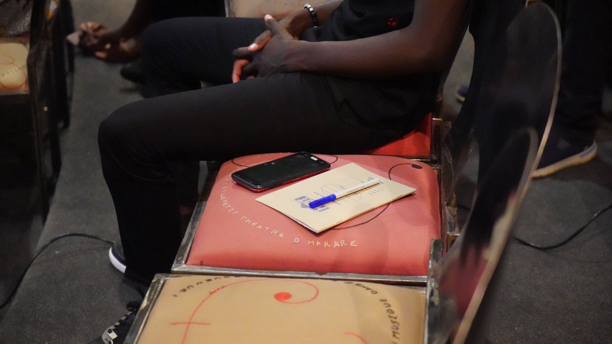 yaza_sa's tweet image. Here&apos;s how you attend a masterclass. The audience at @AFHarare were really prepared to hear from Spanish director Silvia Venegas who shared her production tips. This is part of day 3 of the IIFF .@WFOZICAPA .@EfieZethu #womeninfilm #femalefilmakers