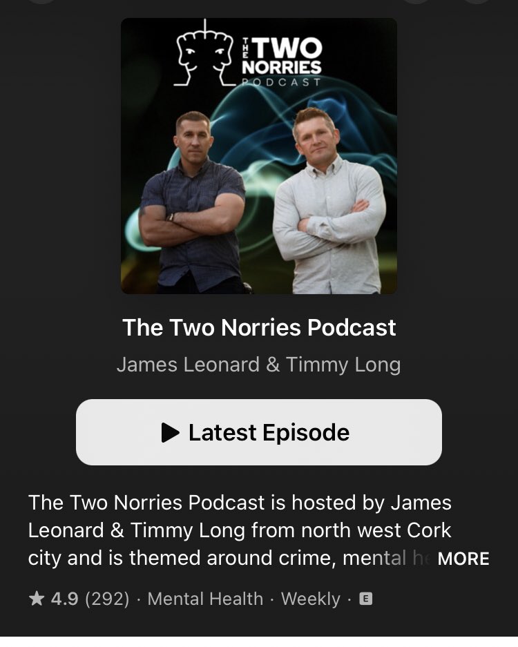 Trickstersworld's tweet image. Rory on the Two Norries. #RaiseTheRoof 

open.spotify.com/episode/08OzVo…

podcasts.apple.com/ie/podcast/130…
