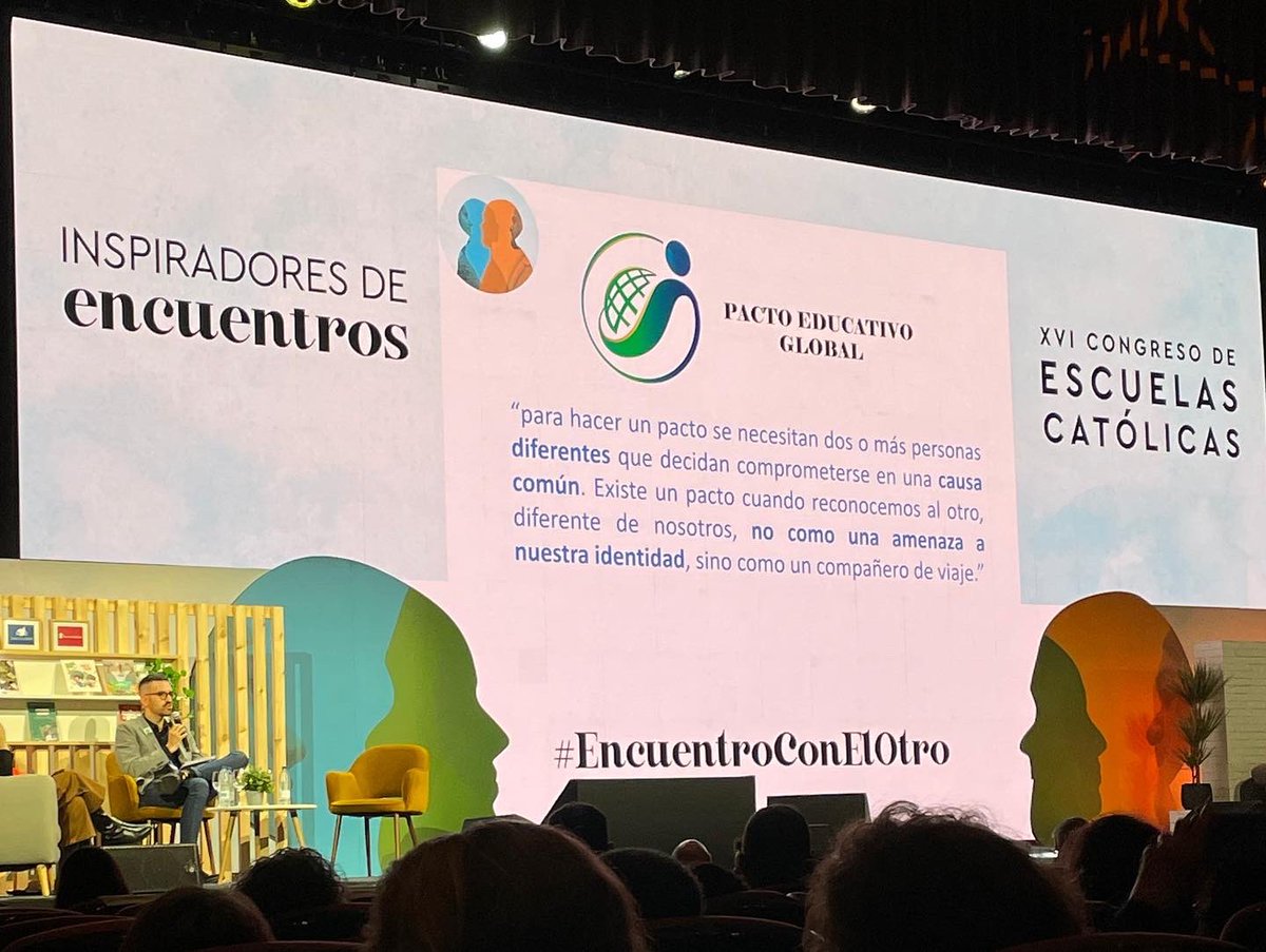 FET_Telde's tweet photo. Queremos ser una escuela inspiradora de encuentros @feteresiana

Participamos en el XVI Congreso de @ecatolicas #InspiradoresDeEncuentros https://t.co/sxx3iVfD4O