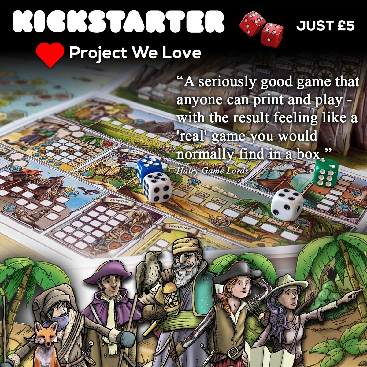 BrightLitegames's tweet photo. 4 Days left to pick up one of the best Roll 'n' Write games of the year!... And for only £5!
https://t.co/b9WWaLHa7O
#gamedev #indiegames #boardgames #indiedev #illustration #gamedesign #crowdfunding #printandplay #sologaming #printnplay #rollnwrite https://t.co/0StqCJwPo5