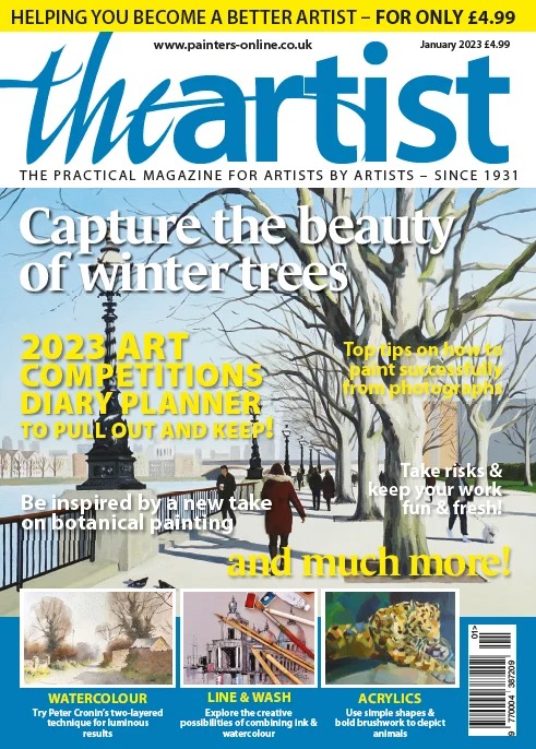 Available Now!!! January 2023 issue of the artist mag. My featured article is about Depicting animals using simple shapes. I’ve included a few drawing exercises for you to try as well as an acrylic step by step for you to follow! Happy painting!!👩‍🎨 @artpublishing