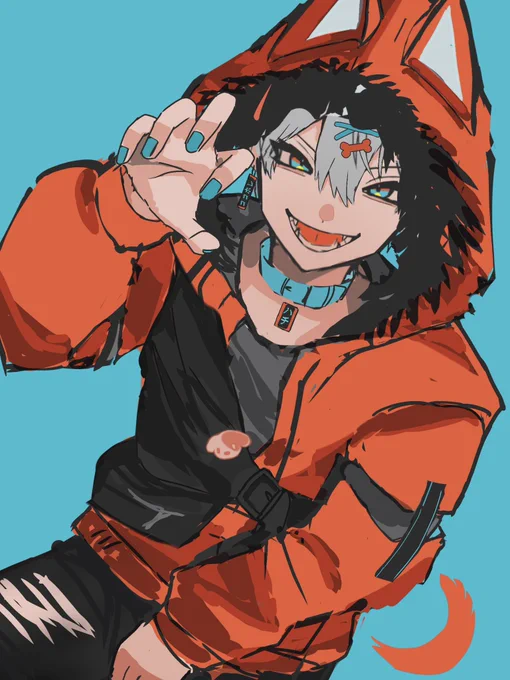 #十二支男子戌(イヌ) 