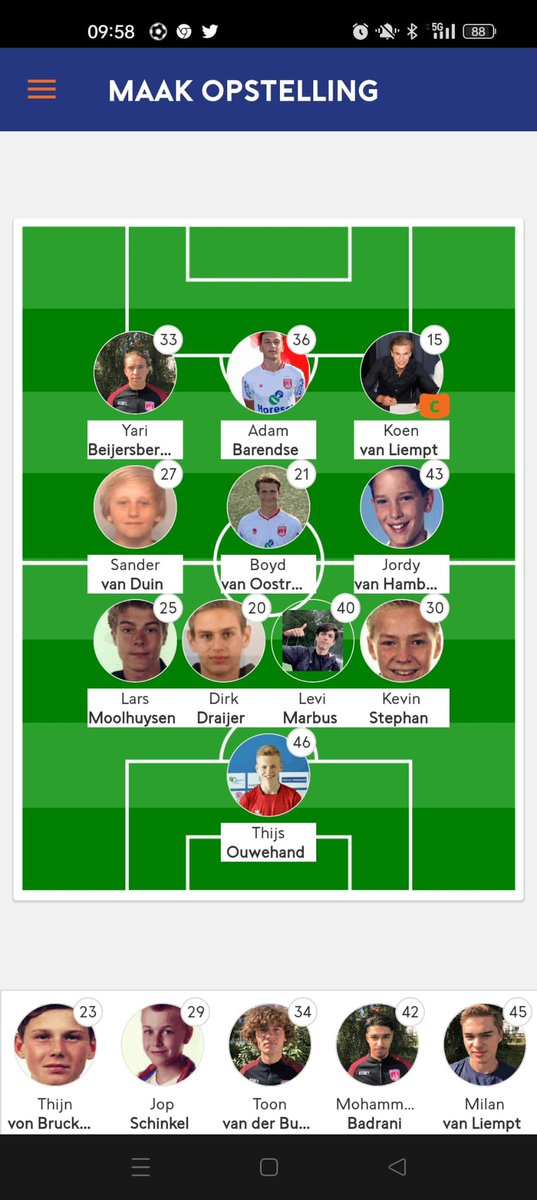 vvnoordwijk's tweet photo. Noordwijk 2 speelt om 10.30 thuis tegen Capelle 2. Een wedstrijd voor beide om aan te haken bij de top. De basis: #noocap https://t.co/qZRV6Fimau