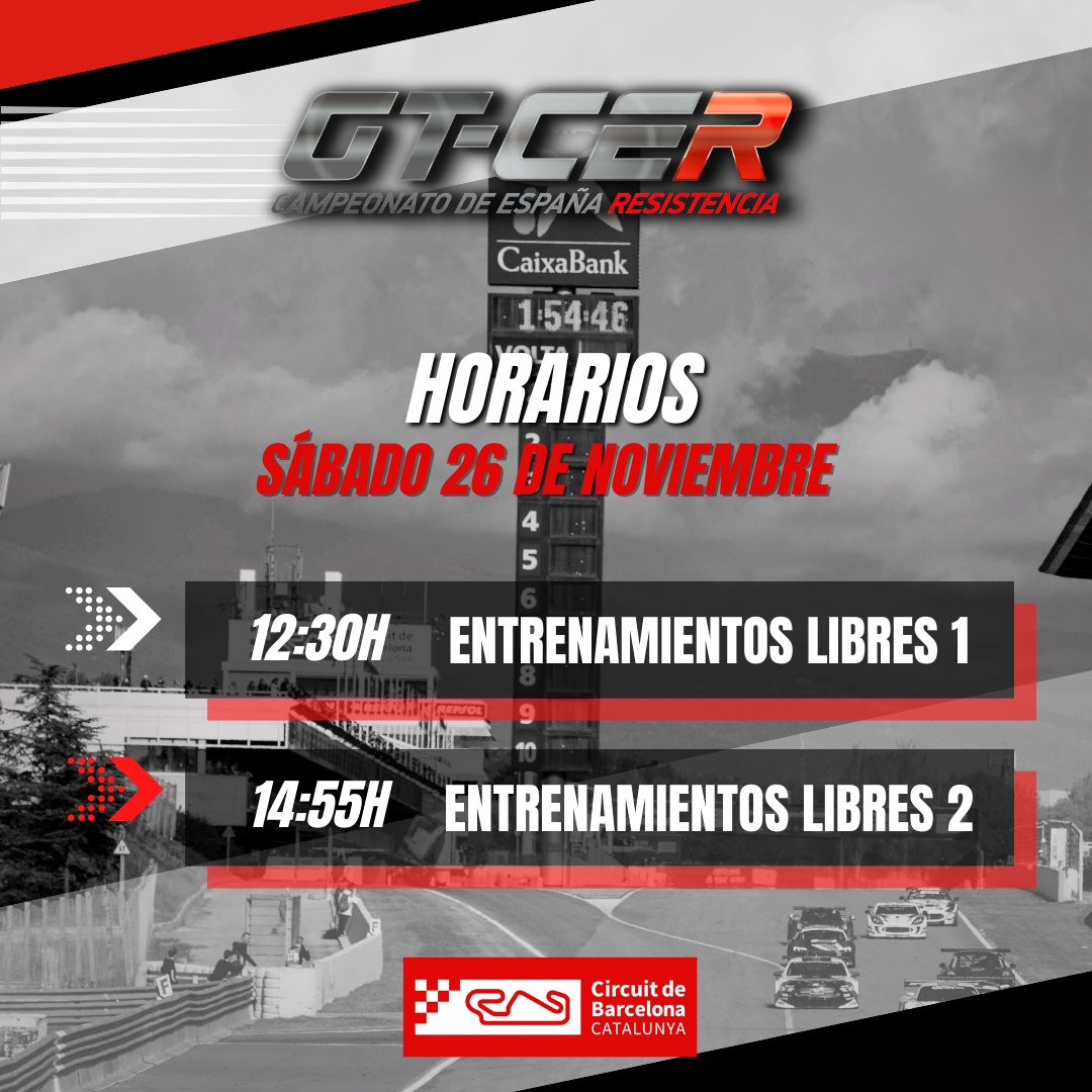 VLineOrg's tweet photo. Menú a la carta para el espectacular fin de semana que tenemos en el @Circuitcat_es
💥 Final de temporada del #GTCER22
🔝 Regreso del #OpenOldtimer al trazado barcelonés https://t.co/5nWsYiNMXT