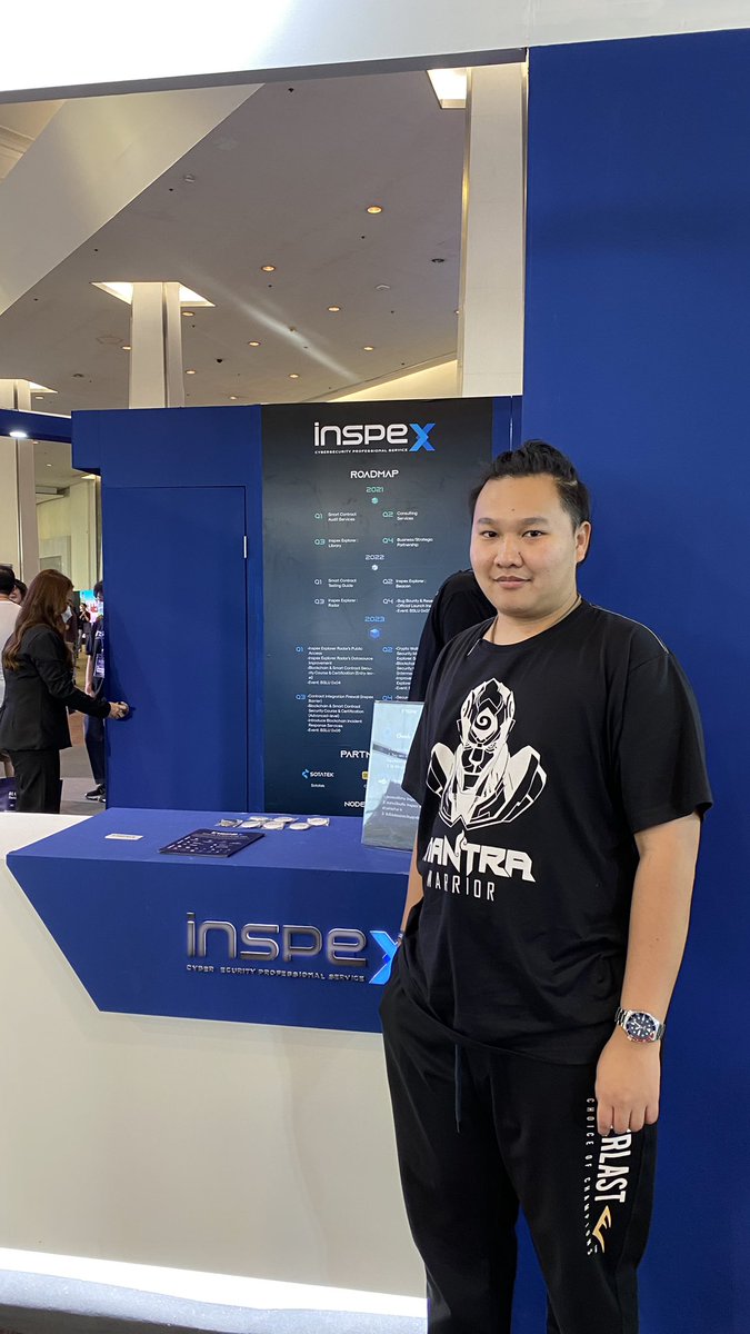 TPoomicho's tweet photo. @Inspex #Inspex #BCTH2022 https://t.co/cJz04yk3fu