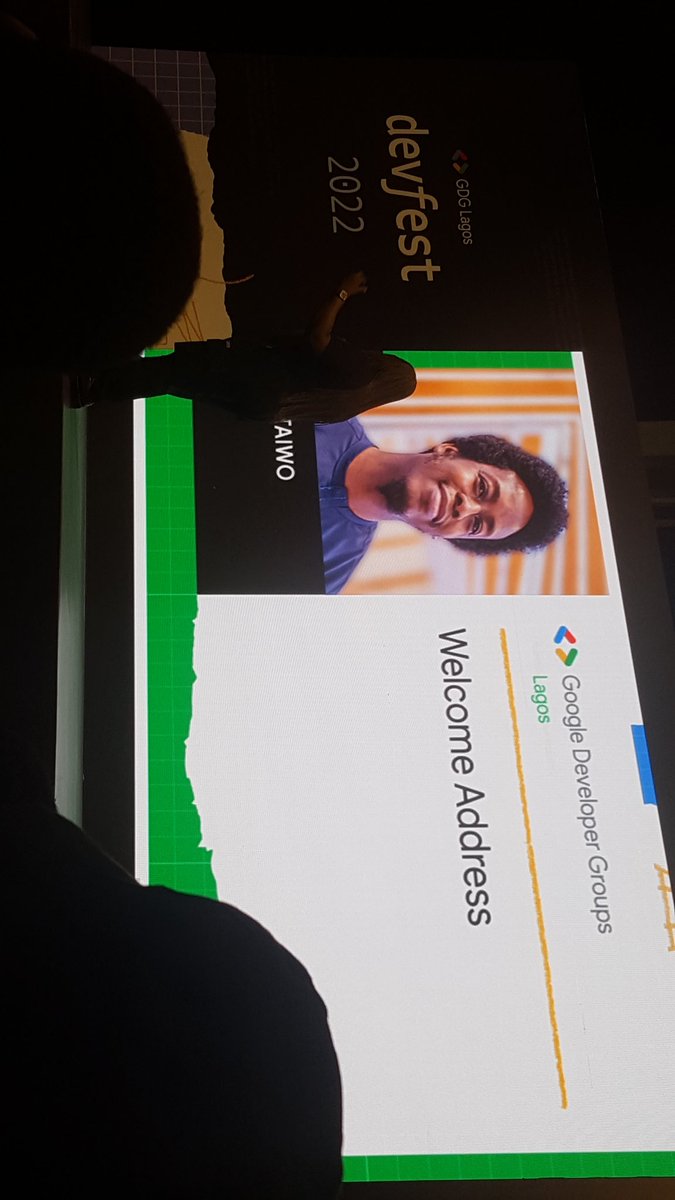 Here for the panels and the swags.  #DevFestLagos!! #DevFest #DevFest2022