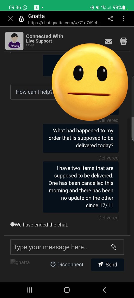 SophiePrior16's tweet photo. @ArrowXL_Help when you're on the online chat and arrow xl disconnect you before they even bother answering your question! What's the point in having customer service staff! Waste of space company! https://t.co/TFw91VmAtp