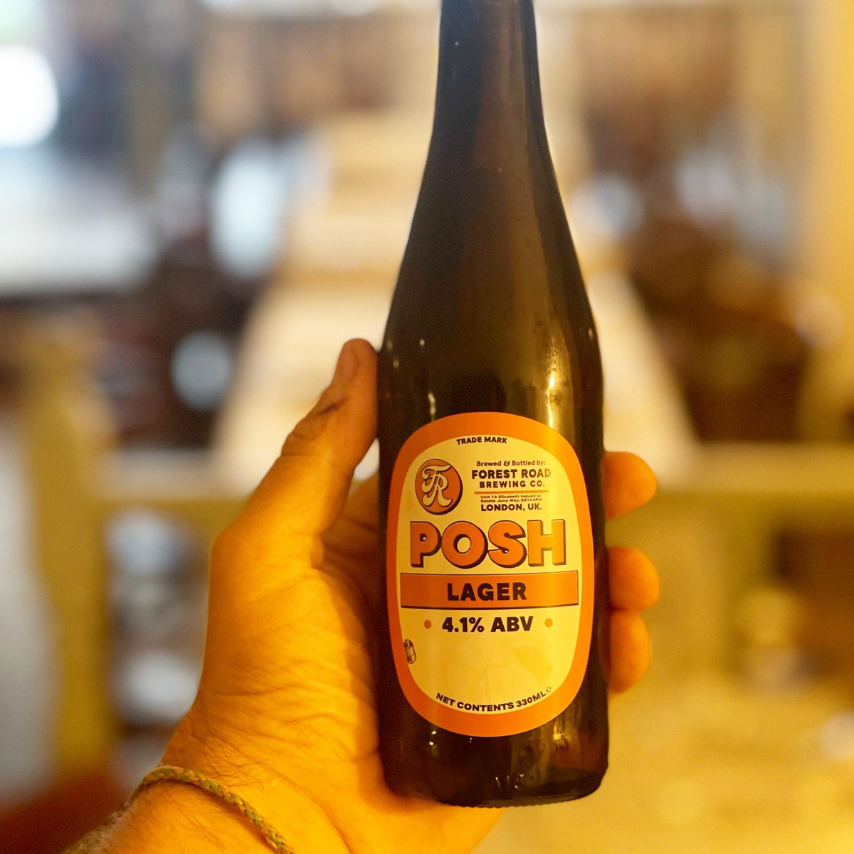 P.O.S.H.

Port Out, Starboard Home; port supposedly being the side of the ship (and starboard on the return journey) having the best cabins when sailing between the UK and India.

Also a wonderful beer from @forestroadbrew - fits in well here!