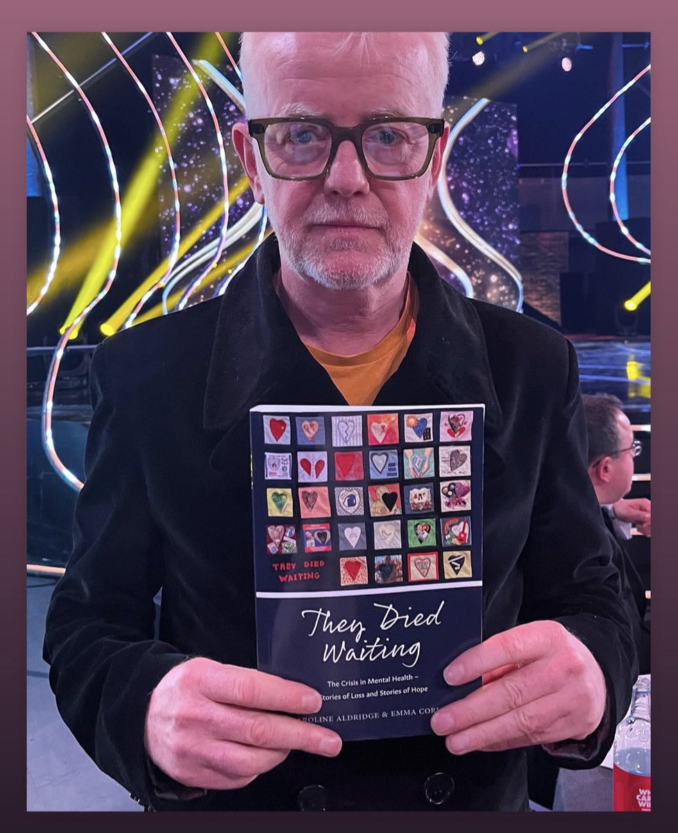 lovebillybragg's tweet photo. It is an honour to feature in the book #TheyDiedWaiting &amp; I was delighted to speak to many about your work Caroline at this week’s #WhoCaresWins Awards
Look forward to hearing from .@achrisevans .@ThisisDavina 
.@GabyRoslin .@iAmLaurenMahon #MentalHealthMatters #NHS #MentalHealth https://t.co/j2mPMvTldS