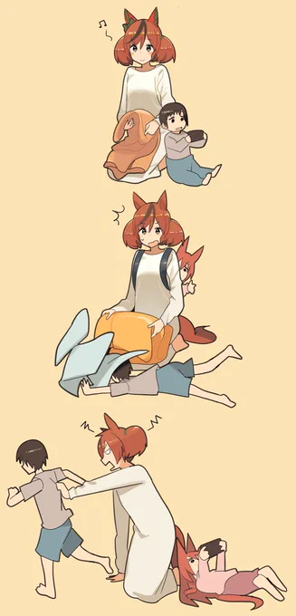 ジュニア級お母さんからシニア級のお母さん#ウマ娘 #ウマ娘プリティーダービー #ナイスネイチャ 