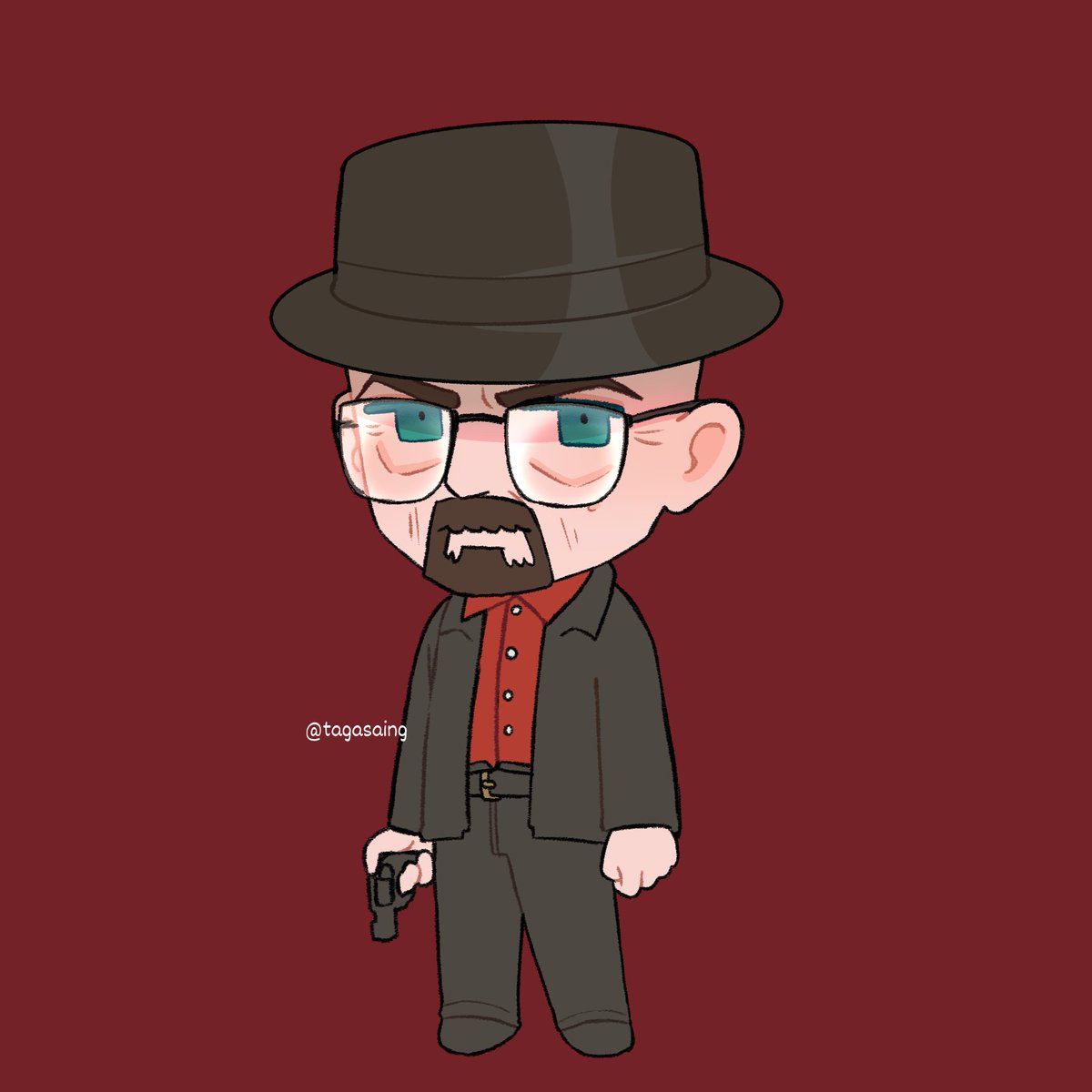 「#breakingbad  」|parkerᔦꙭᔨのイラスト