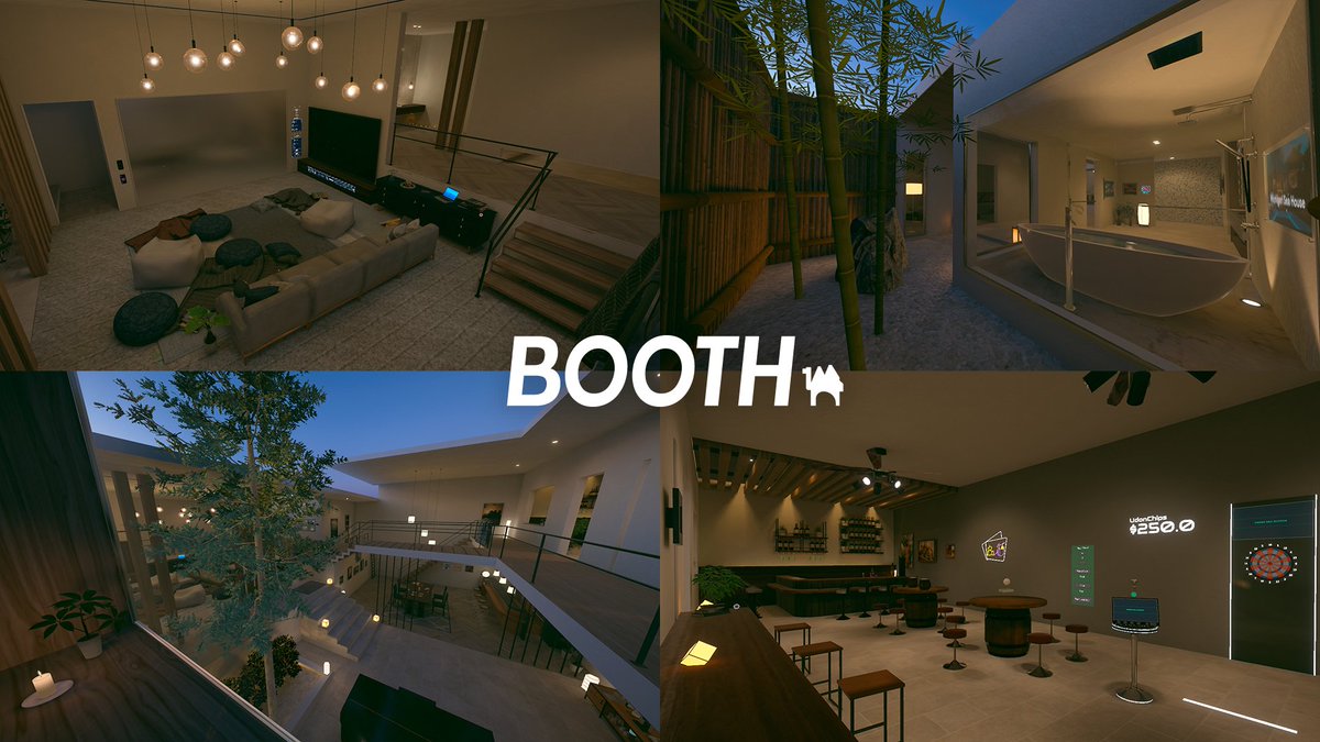 Kurodela99's tweet photo. Booth와 VRchat이 제휴를 맺었네요!
이제 Booth의 VRchat상품에 VRchat뱃지가 붙게된다고 합니다~
그리고 VRchat내에 Booth월드를 만들어두었다고 합니다! 다들 한번 놀러가봐요~
 #VRChat #VRC #VRC_트친소 #버튜버 #Vtuber https://t.co/ppbsqhAnVn