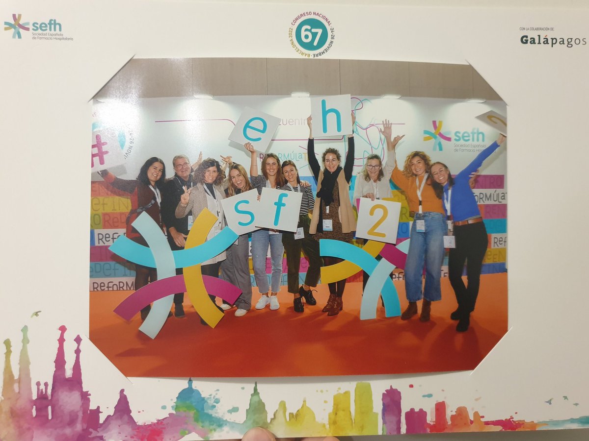 Goretti_LopRam's tweet photo. Congreseando...Servei de Farmàcia de @SJDbarcelona_es en @67CongresoSEFH #sefh22 #reformulate @albacasaldaliga @Marta_Duero @csalazarval @RosaFarr4 @Apierasl @vincristina1987 https://t.co/a0hImFvBfv