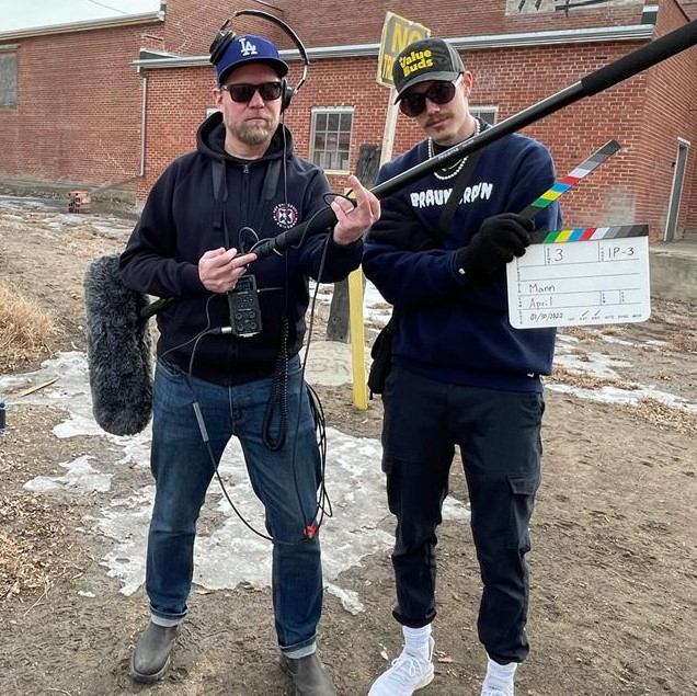 brysen_mann's tweet photo. Behind the scenes with the crew of "The Price Tag"...COMING SOON! https://t.co/r4IfGVQcQr