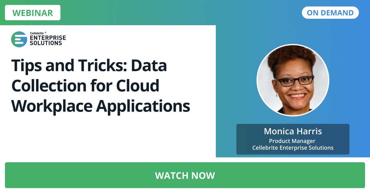 Cellebrite Enterprise Solutions tweet media