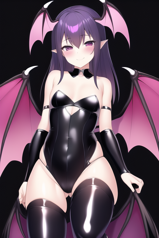 PLZ_STEP_ON__ME's tweet photo. #color, #happy, #thigh_boots, #legwear, #wings, #looking_down, #succubus #hentai #porn #ai #anime https://t.co/KuvFKWIrIT