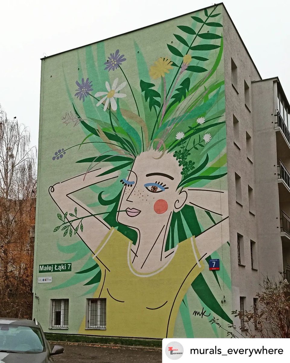 MiastoUrsynow's tweet photo. #MałejŁąki 🌿 #ursynowskiemurale via IG #murals_everywhere https://t.co/MCwSMYFy0V