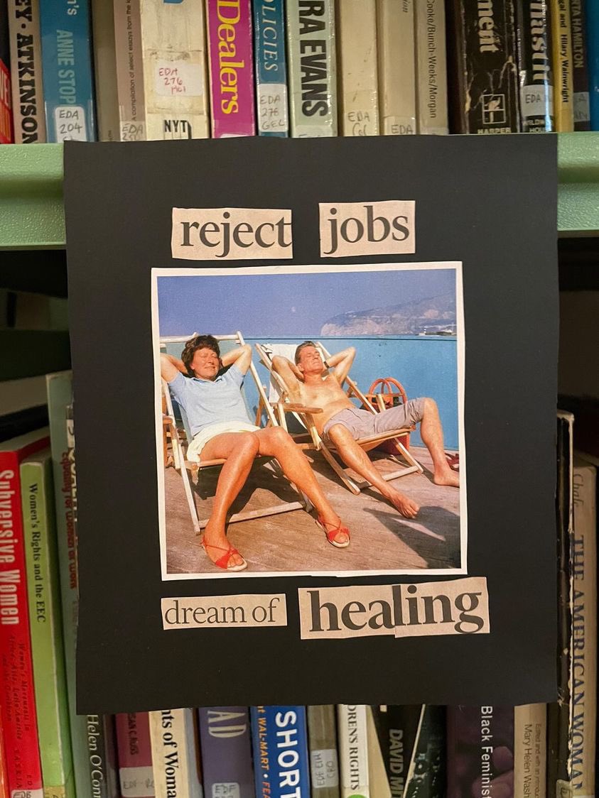 we love to see it!!!!!! thanks to <a href="/feministlibrary/">The Feminist Library</a> for hosting us 

memes are political statements babie