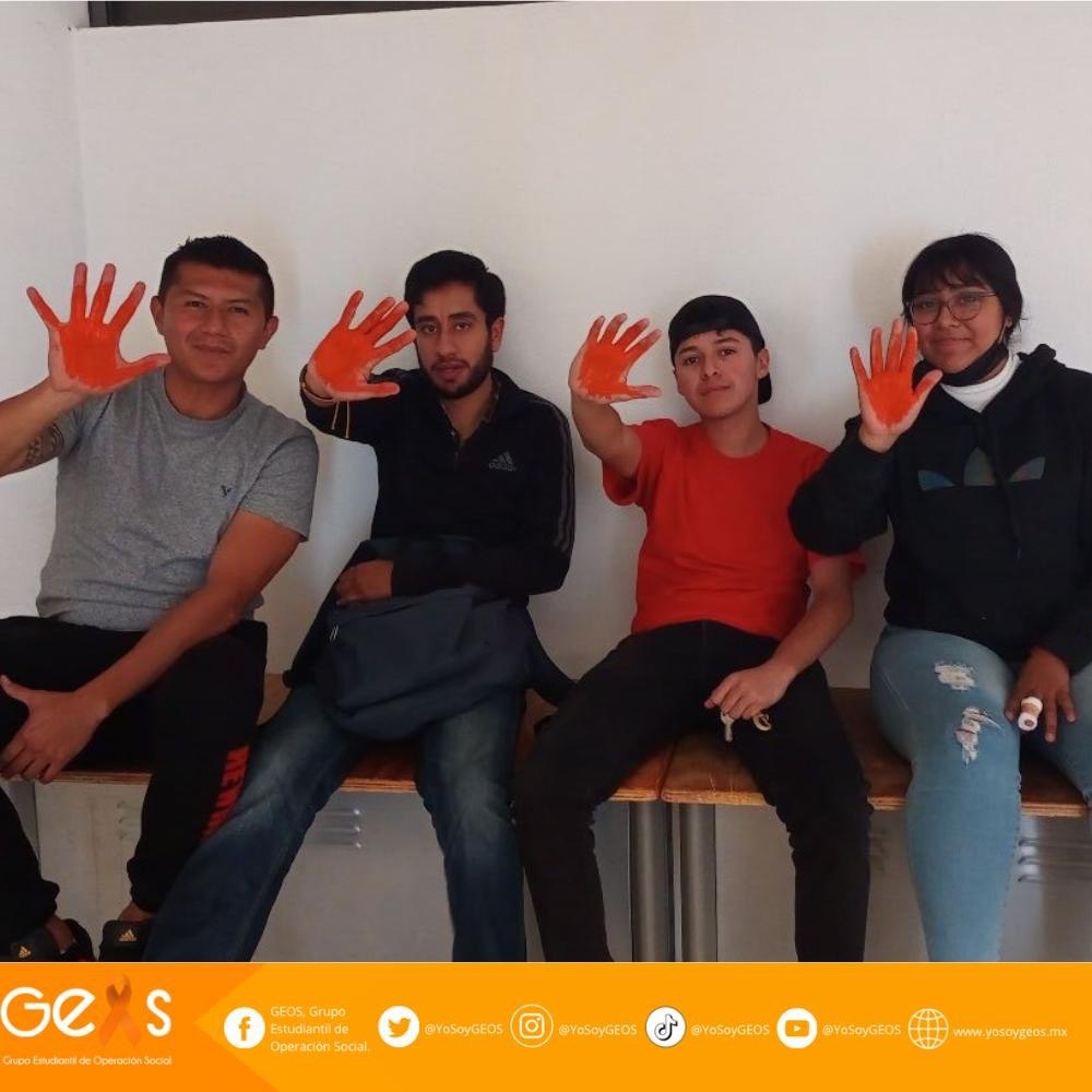 YoSoyGEOS's tweet photo. 🟠 En el marco del día internacional de la eliminación de la Violencia en contra las #Mujeres, el grupo #GEOS se une y solidariza en esta lucha para su prevención, atención y erradicación. https://t.co/ObZS9Zo0wu