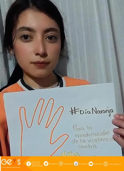 YoSoyGEOS's tweet photo. 🟠 En el marco del día internacional de la eliminación de la Violencia en contra las #Mujeres, el grupo #GEOS se une y solidariza en esta lucha para su prevención, atención y erradicación. https://t.co/ObZS9Zo0wu
