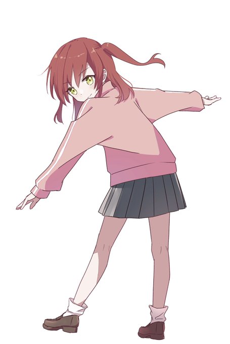 #ぼっち・ざ・ろっく ぼっちのジャージを借りて浮かれ気分の喜多ちゃん 