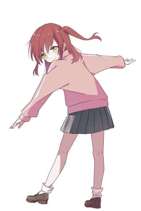 #ぼっち・ざ・ろっく ぼっちのジャージを借りて浮かれ気分の喜多ちゃん 
