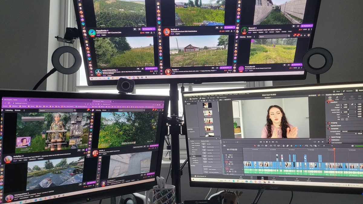 Charlottee_Mar's tweet photo. When you're editing but don't want to miss the event 🤣 @DayZ @TheLadieZ_ @TheSurvivorZ2 https://t.co/SspW2lrEom