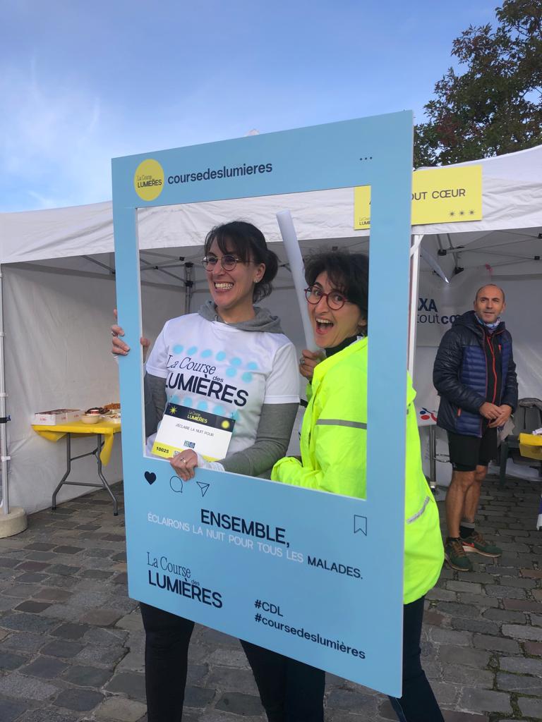 Préparation de la #coursedeslumières <a href="/BxMetro/">Bordeaux Métropole</a> #axaatoutcoeur
