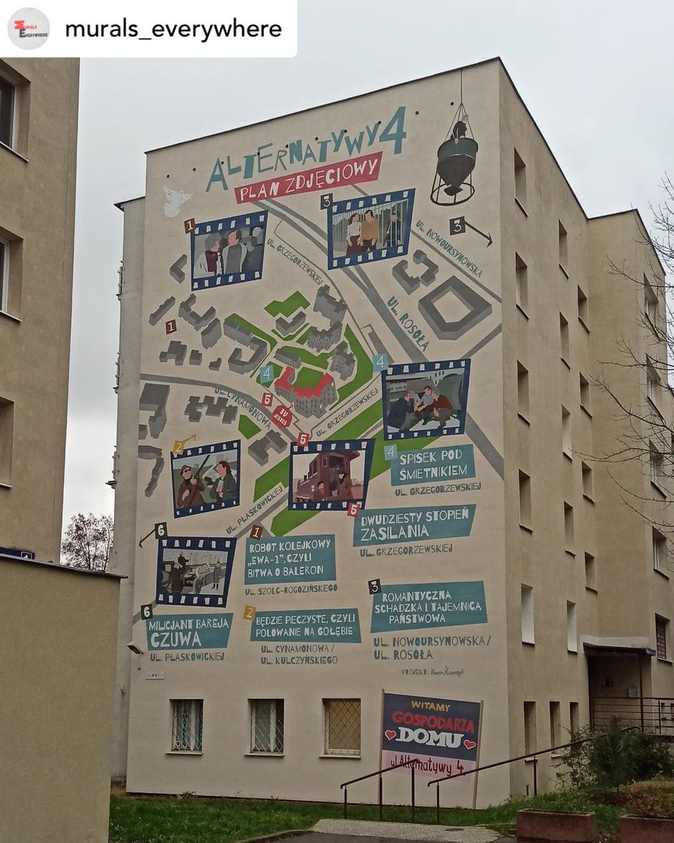 MiastoUrsynow's tweet photo. #Alternatywy4 🏢 #ursynowskiemurale via IG #murals_everywhere https://t.co/lMrMMKwGGr