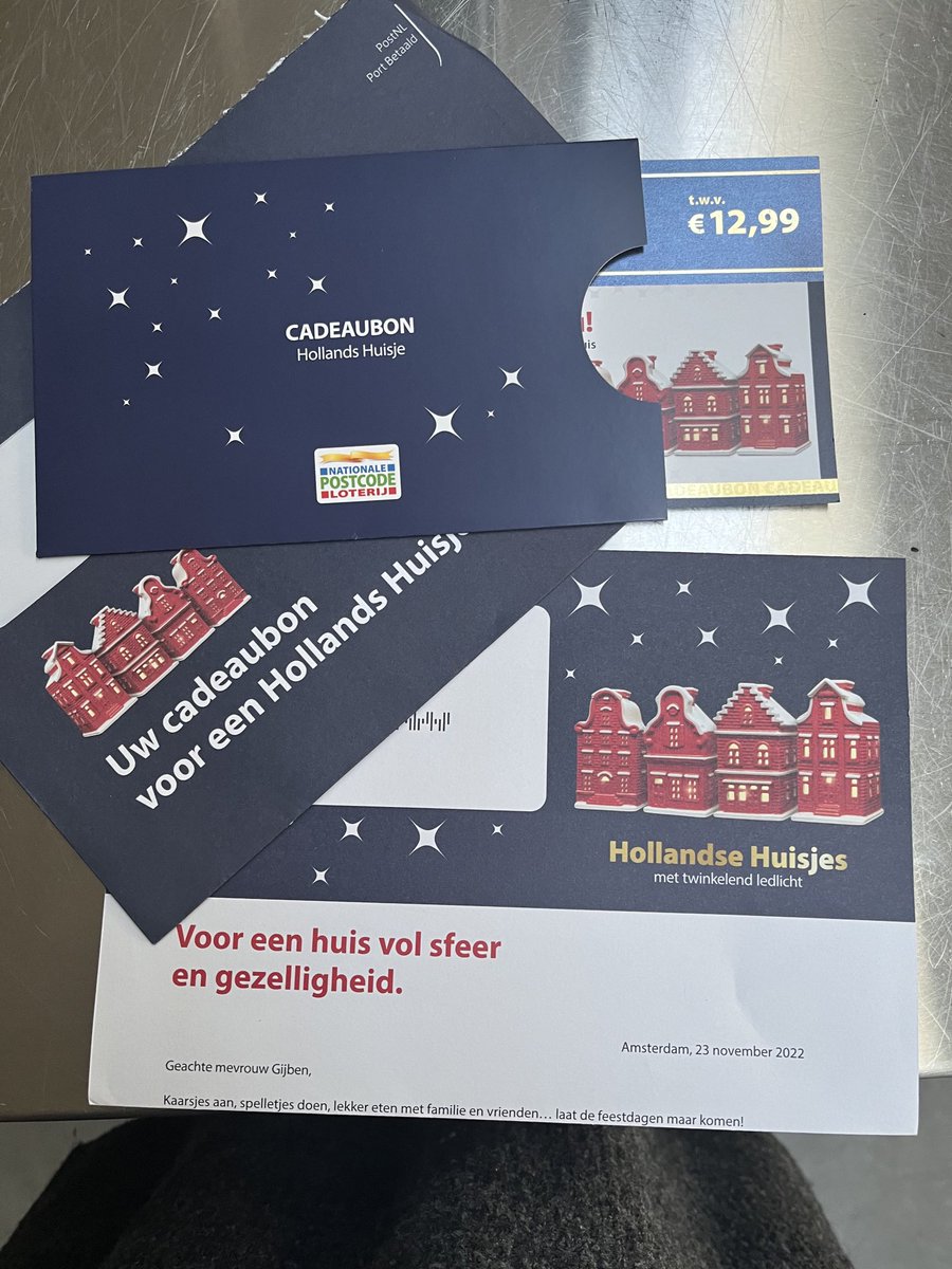 Wordt de gemiddelde Nederlander hier nu echt blij van?! Zonde van het geld. Ik doe mee aan een loterij niet aan surrogaat prijsjes. #duurzaam #gezondverstand ⁦<a href="/PostcodeLoterij/">Postcode Loterij</a>⁩