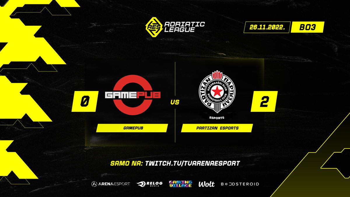 REScircuit_EN's tweet photo. Lagana pobeda ekipe @esportspartizan za prolaz dalje!
#RESCSGO | #ROADTOEPL https://t.co/An2RgY8yPN
