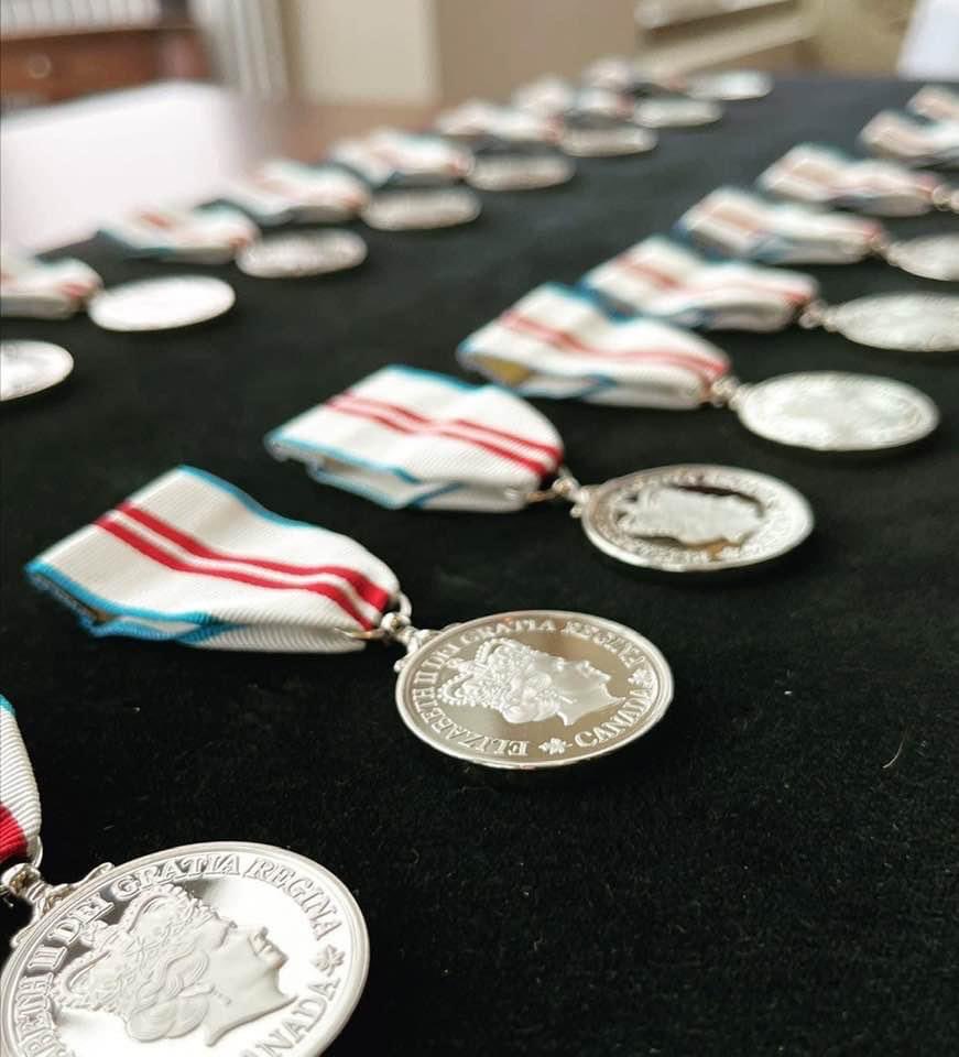 Pascal1Rodier's tweet photo. Many many congratulations to those recipients to date of the Queen’s Platinum Jubilee Medal. And so looking forward to seeing more to come! #QPJ #PlatinumJubilee https://t.co/EtazN4Y1Hk