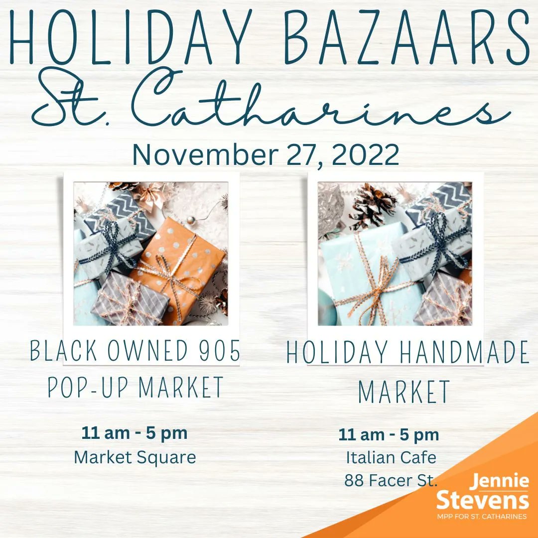 JennieStevens_'s tweet photo. Don't forget to check out the local markets this weekend!
#MyHomeSTC #holidayseason #supportlocal #SmallBusiness https://t.co/nxitxnHJQr