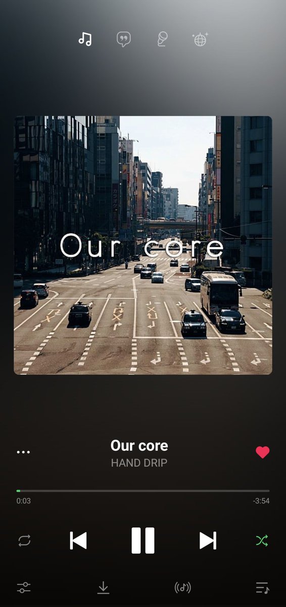 Kyo071403's tweet image. 何回聞いても良すぎるー！
大好きな曲の1つ
＃HANDDRiP
＃ドリッパー
#Ourcore
ハッシュタグには #ハンドリ