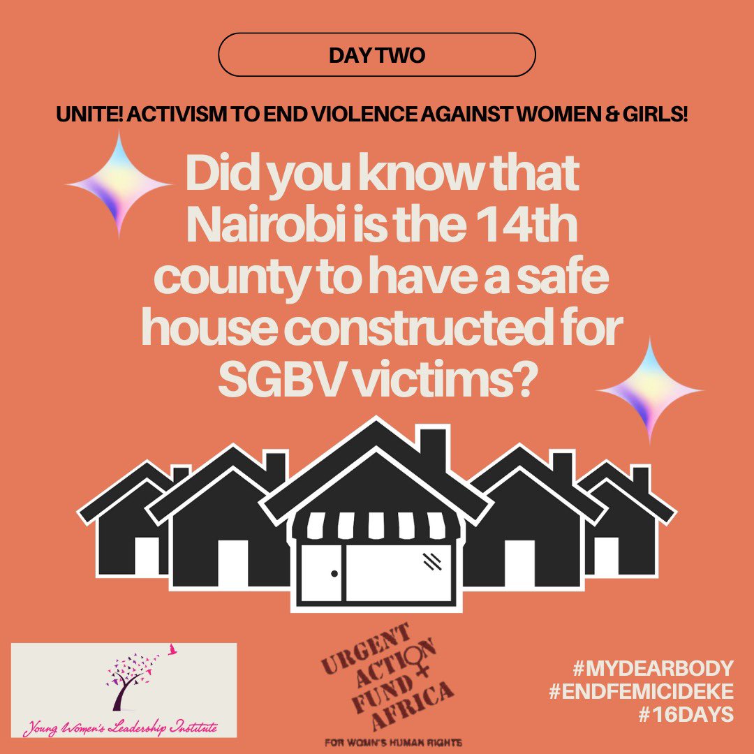 In June, the Nairobi county government set out to construct an Sh88 million safe house for survivors of Sexual and Gender-Based Violence. The safe house will be in the Westlands sub-county. #16Days #EndGBV #EndFemicideKe #MyDearBody