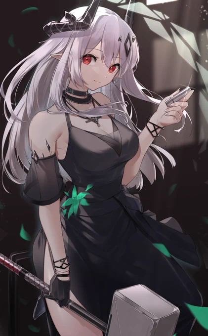黒曜石 マドロック #アークナイツ 
