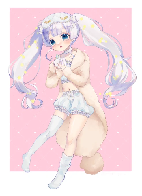 遅くなってすみません～～!!お題箱よりailenさん描かせていただきました!#僕のツインテール #ailen #odaibako_kikiki_ya_  