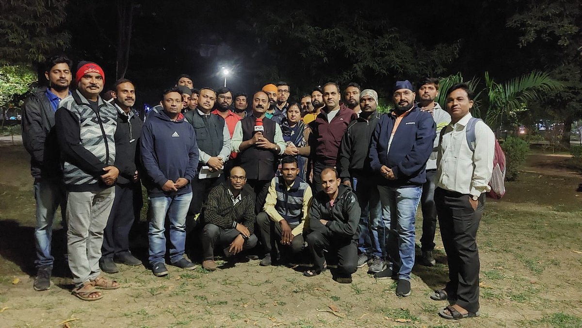 Today's celebrated संविधान दिवस at धन्तोली गार्डन nagpur with GEO team