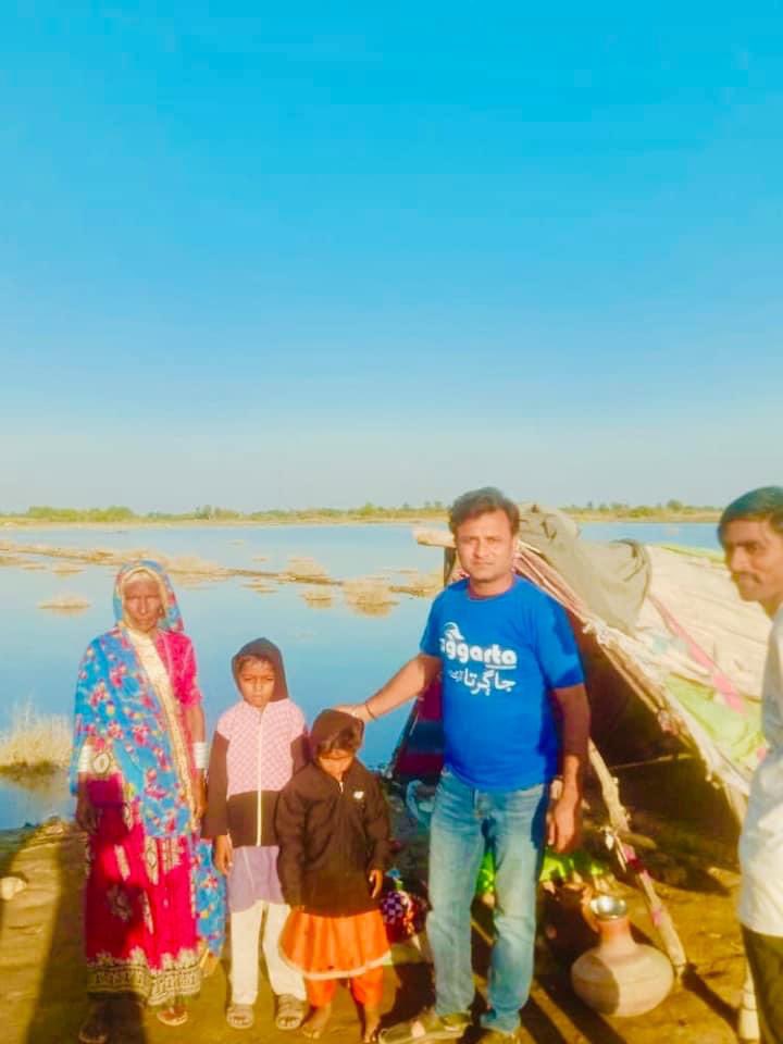 jaggarta's tweet photo. Distributed Jackets and Sweaters among flood affected children of Taluka Jhudo #winterkit #charity #flood #sindh https://t.co/TUtsz3ZsZx