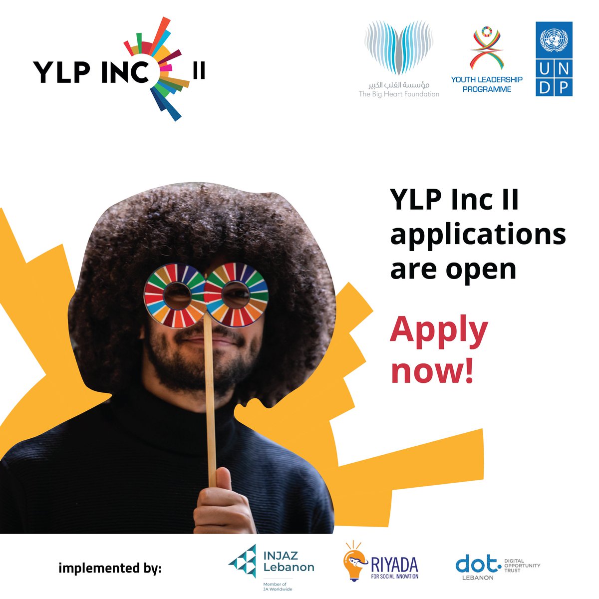 Riyada Innovation (@riyadainnovatio) on Twitter photo What are you waiting for? Hurry-up and #Apply now to #YLPINC II:
Further trainings, coaching, mentorship sessions with business experts in addition to in- kind support to teams
Deadline: NOV 30 🗓
forms.office.com/r/yFBYjAuDMC
@YLP_UNDP
<a href="/UNDPArabic/">البرنامج الإنمائي</a>
<a href="/TheBigHeartUAE/">TheBigHeartUAE</a>
#IamYLP What are you waiting for? Hurry-up and #Apply now to #YLPINC II:
Further trainings, coaching, mentorship sessions with business experts in addition to in- kind support to teams
Deadline: NOV 30 🗓
forms.office.com/r/yFBYjAuDMC
@YLP_UNDP
<a href="/UNDPArabic/">البرنامج الإنمائي</a>
<a href="/TheBigHeartUAE/">TheBigHeartUAE</a>
#IamYLP