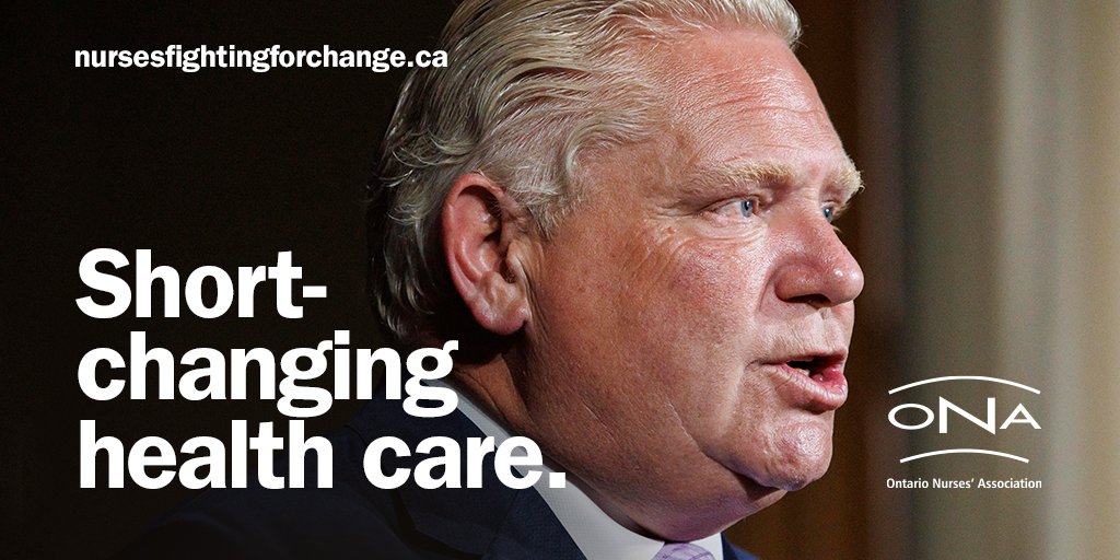 ontarionurses's tweet photo. Our health-care system has been underfunded for years, but on Doug Ford's watch, the nursing shortage has become dramatically worse. How bad do things have to get before @Fordnation finally does the right thing? Demand action now: https://t.co/LyN34XmaaU
#ONpoli #healthcarecrisis https://t.co/FgCV461elU