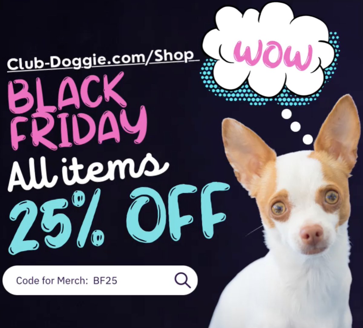 KamaAgility's tweet photo. Club-Doggie Black Friday! - https://t.co/nptFI1w3RQ https://t.co/pKRwlqGiOb