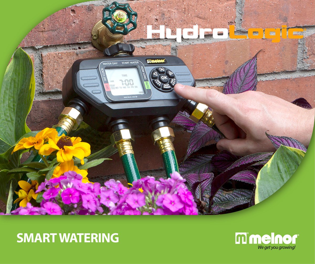 That feeling when you want to sleep in on the weekend and still give your plants a morning watering.

Melnor Water Timers let you water exactly when you want while you do something else.

#melnor #wegetyougrowing #watertimer #gardening #greenhousegardening #smartwatering