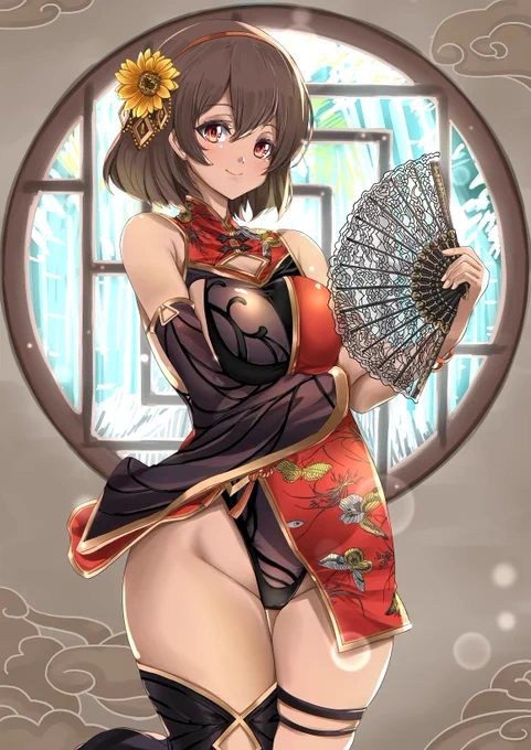 Cute Qipao dress (Ayamo style)

前回依頼とデザインを合わせた
シャリーファちゃんのドレスを描いて頂きました

彼女の魅力を引き立てる配色と短め丈のドレスが素晴らしい・・・

※イラストはあやも先生にご依頼しました。ありがとうございました!
※skebコミッションです 無断使用・転載お断り 