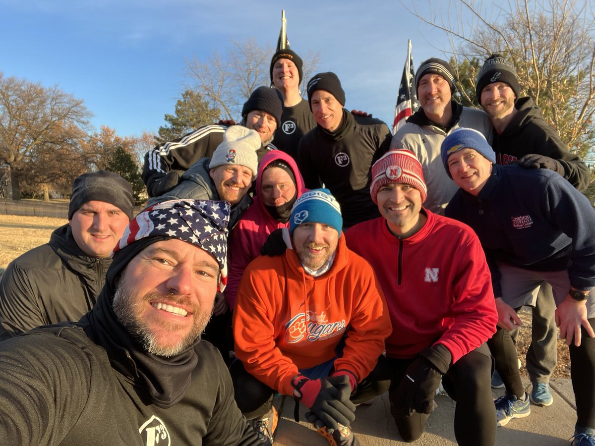 coachstoller's tweet image. There’s something special about being at @F3TheOracle! Thank you to these 12 HIM that came for fun beatdown with some good #mumblechatter along the way. Thanks to @F3HeiHei for letting me Q and carry the flags. Have a great weekend, @F3Omaha! ❤️