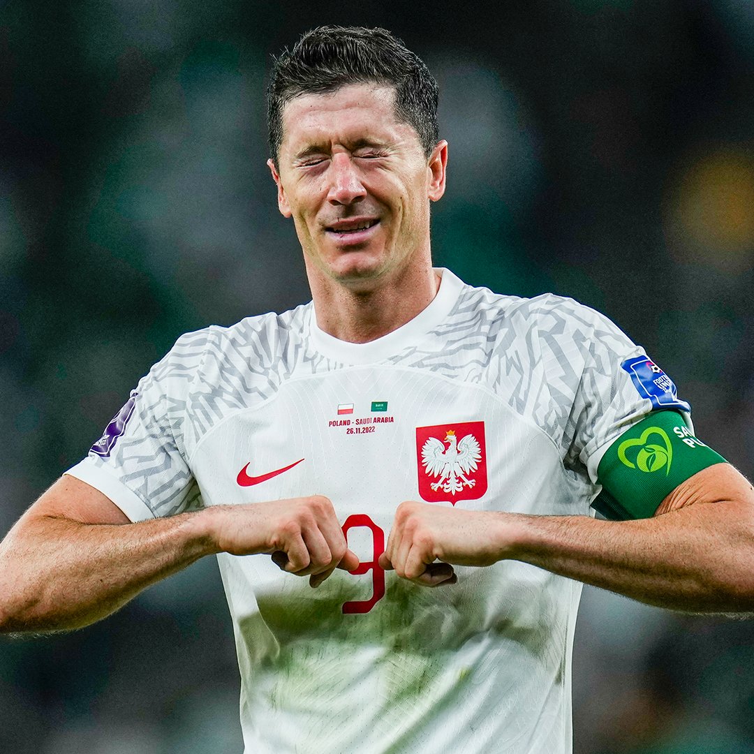 PulseGhana's tweet photo. What it means to score your first #FIFAWorldCup goal

Robert Lewandowski 😭⚽️

#PulseSports #PulseWorldCup2022 #PulseQatar22 #Qatar2022 https://t.co/2ZcvJAXywQ