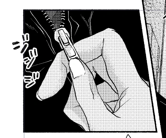 今回の本の「いつもは適当に描いちゃうけどちゃんと描こうという気概が読み取れるコマ」 